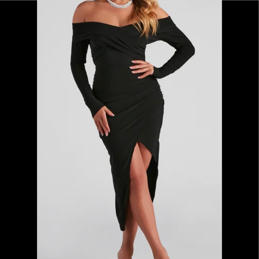 Windsor Formal Midi Dress